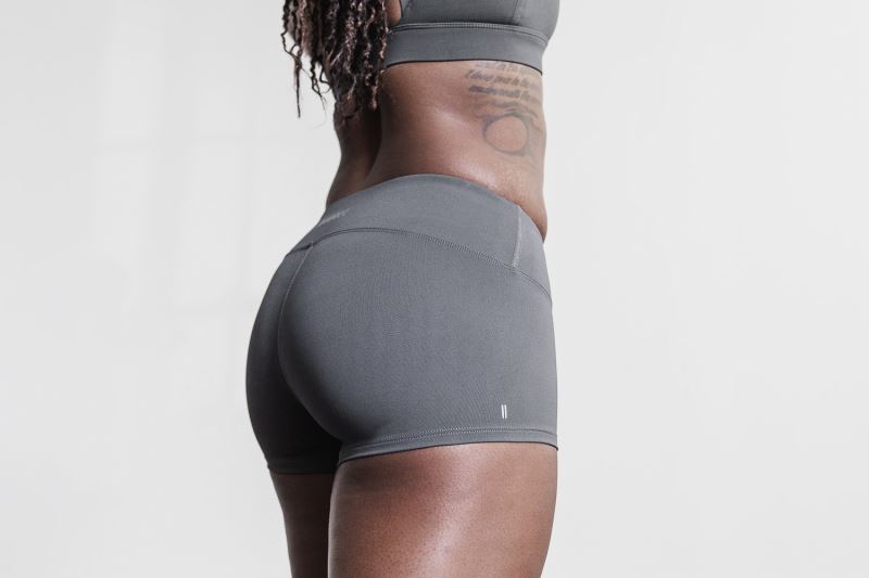 Nobull 2" Women's Shorts Dark Grey | 72509CBEX