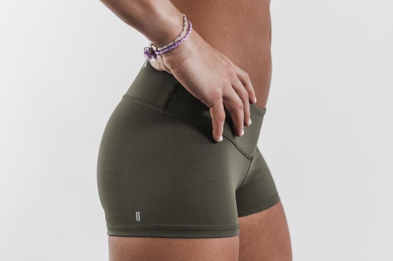 Nobull 2" Women's Shorts Green | 90741FAKN