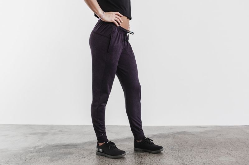 Nobull Adjustable Women's Jogger Brown | 59214MDOH