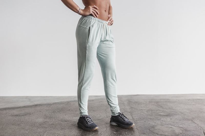 Nobull Adjustable Women's Jogger Mint | 61459KYSA