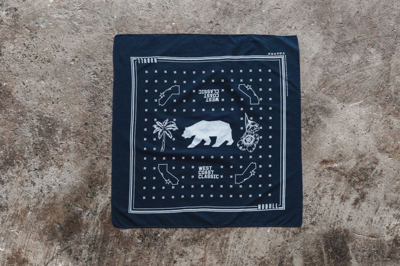 Nobull Bandana Men's Scarves Navy | 98521RVMY