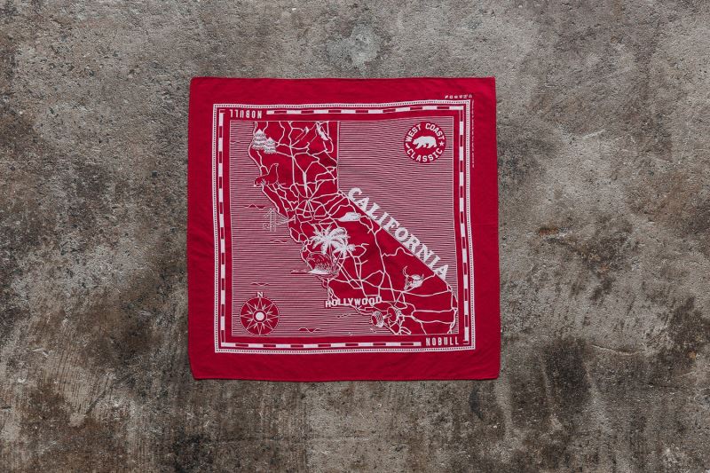 Nobull Bandana Men's Scarves Red | 95147WKYM