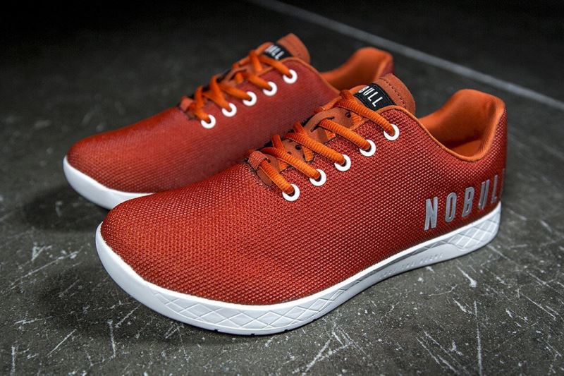 Nobull Burnt Women's Trainers Orange | 24386QGSX