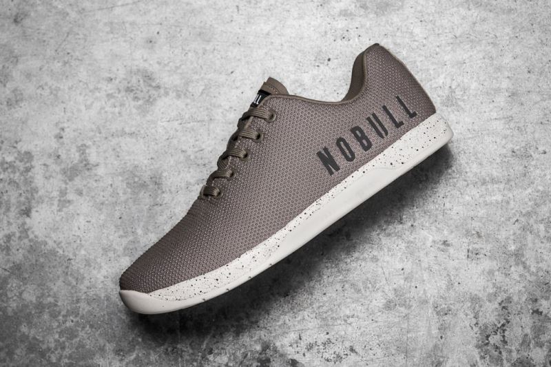 Nobull Clay Speckle Women's Trainers Grey | 79268IAEH