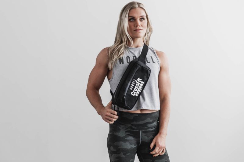 Nobull Crossfit Games 2021 Crossbody Women's Bags Black | 94216YDJG