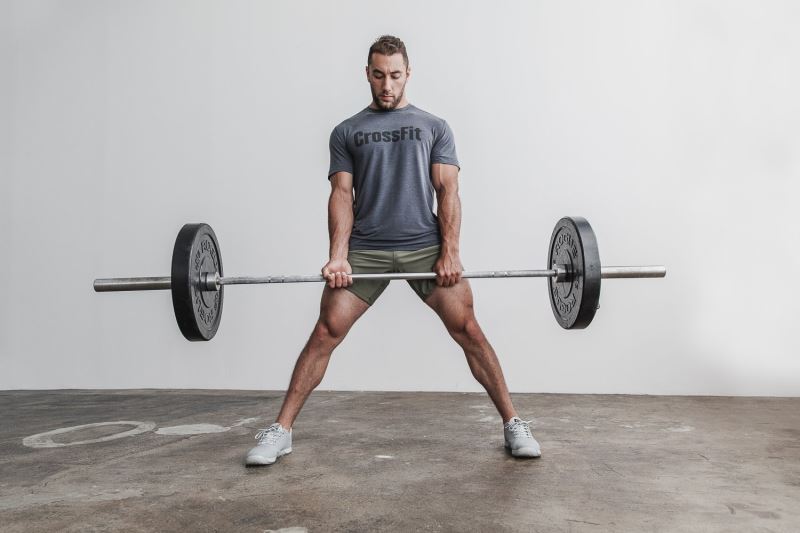 Nobull Crossfit Men's T Shirts Deep Grey | 67401OLIN