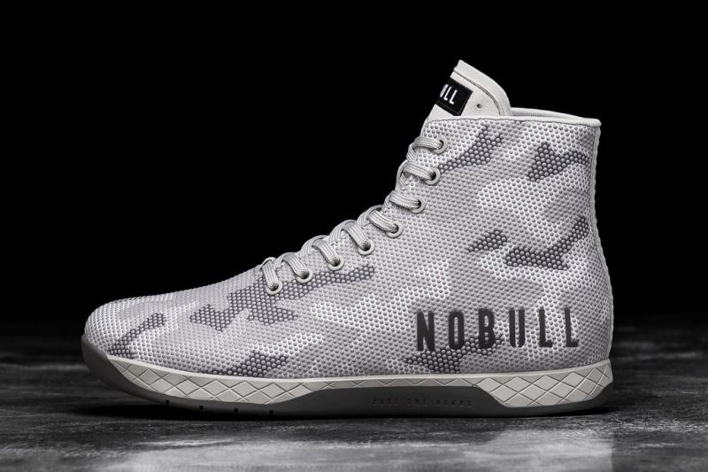 Nobull High-Top Arctic Men's Trainers Camouflage | 32198RDJK