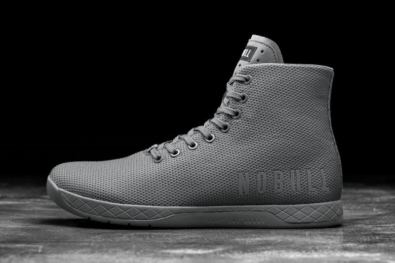 Nobull High-Top Men's Trainers Dark Grey | 20869LYOH