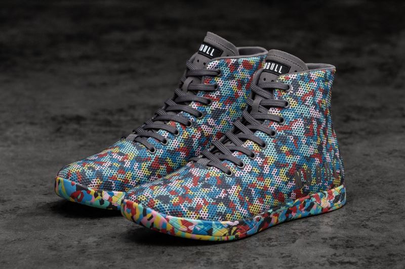 Nobull High-Top Wild Men's Trainers Multicolor | 54760SUMQ