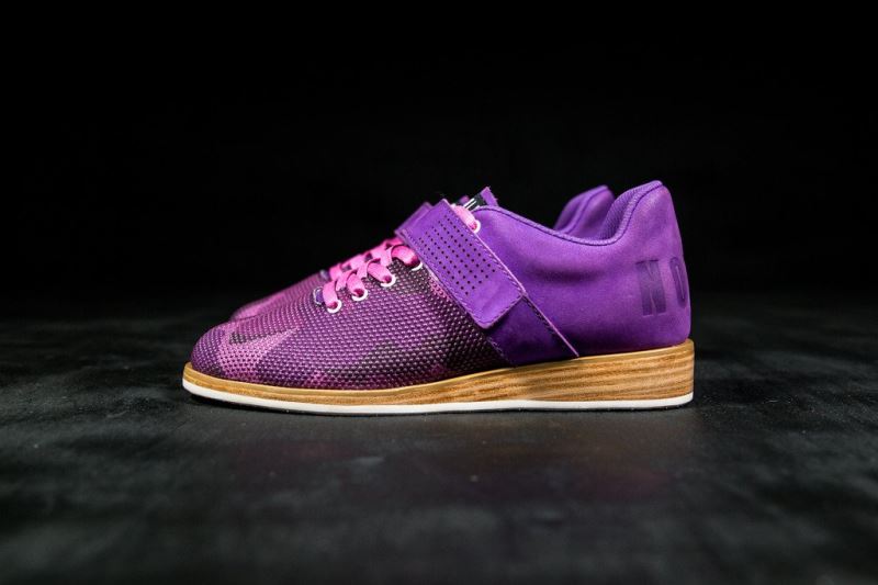 Nobull Lifter Women's Trainers Purple | 68914QKUD