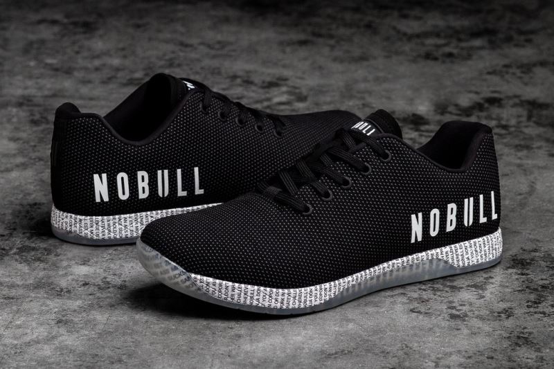 Nobull Limited Edition Iamtrainer Men's Trainers Black | 82451DSUF