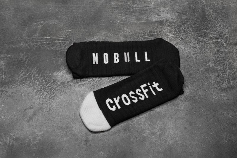 Nobull Low Crossfit Men's Socks Black | 08961MCDN