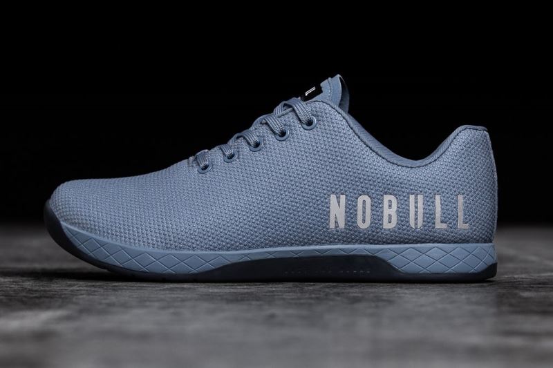 Nobull Low-Top Men's Trainers Blue | 35069KOEI