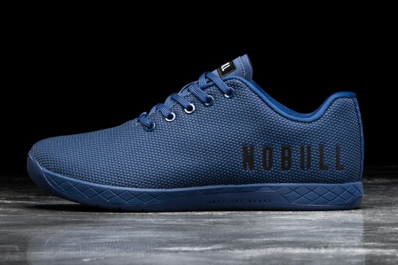 Nobull Low-Top Men's Trainers Blue | 53219IWCA