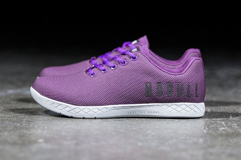 Nobull Low-Top Women's Trainers Purple | 68342YBMD