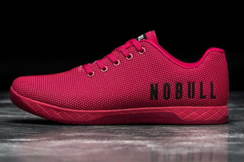 Nobull Magenta Women's Trainers Red | 71589HQTV