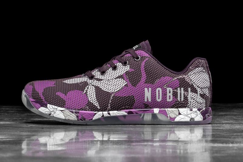 Nobull Magnolia Men's Trainers Purple | 73425WDNS