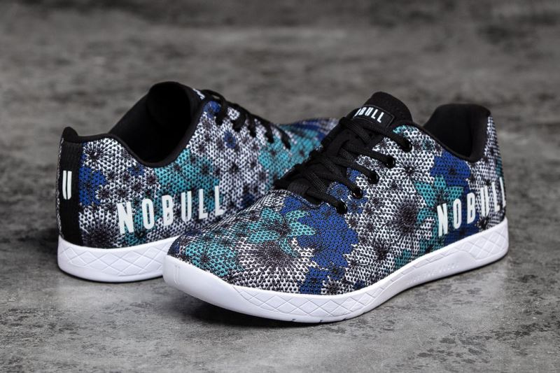 Nobull Midnight Floral Men's Trainers Multicolor | 43260JTBY