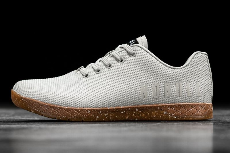 Nobull Moon Rock Speckle Men's Trainers Grey | 78025KQAW