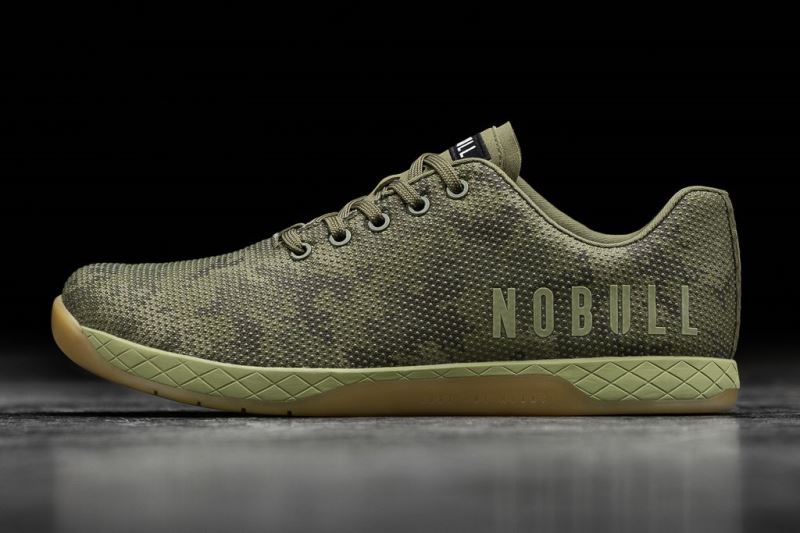 Nobull Moss Women's Trainers Camouflage | 26097NLEG