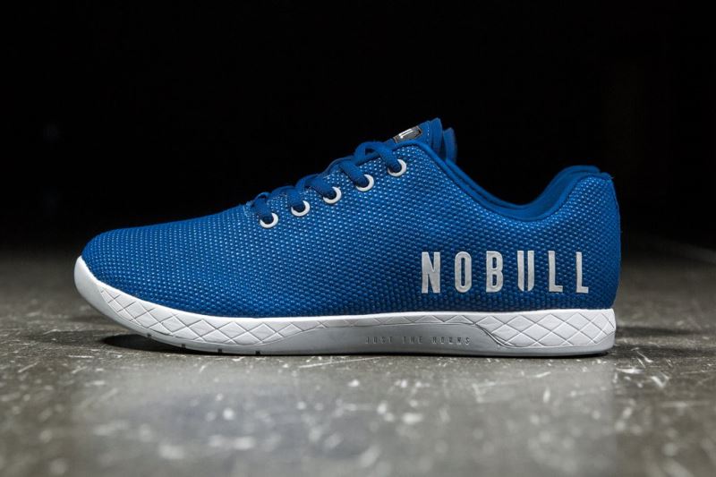 Nobull Nautical Women's Trainers Blue | 26340GEIB